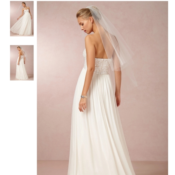 Rachel Gilbert Gemma Ivory Wedding Gown US size 12 - Picture 9 of 9